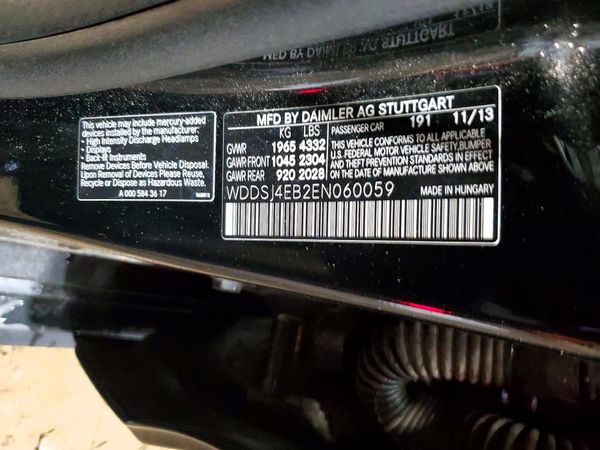2014 MERCEDES-BENZ CLA CLA250
