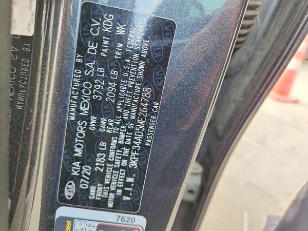 2021 KIA FORTE GT Line
