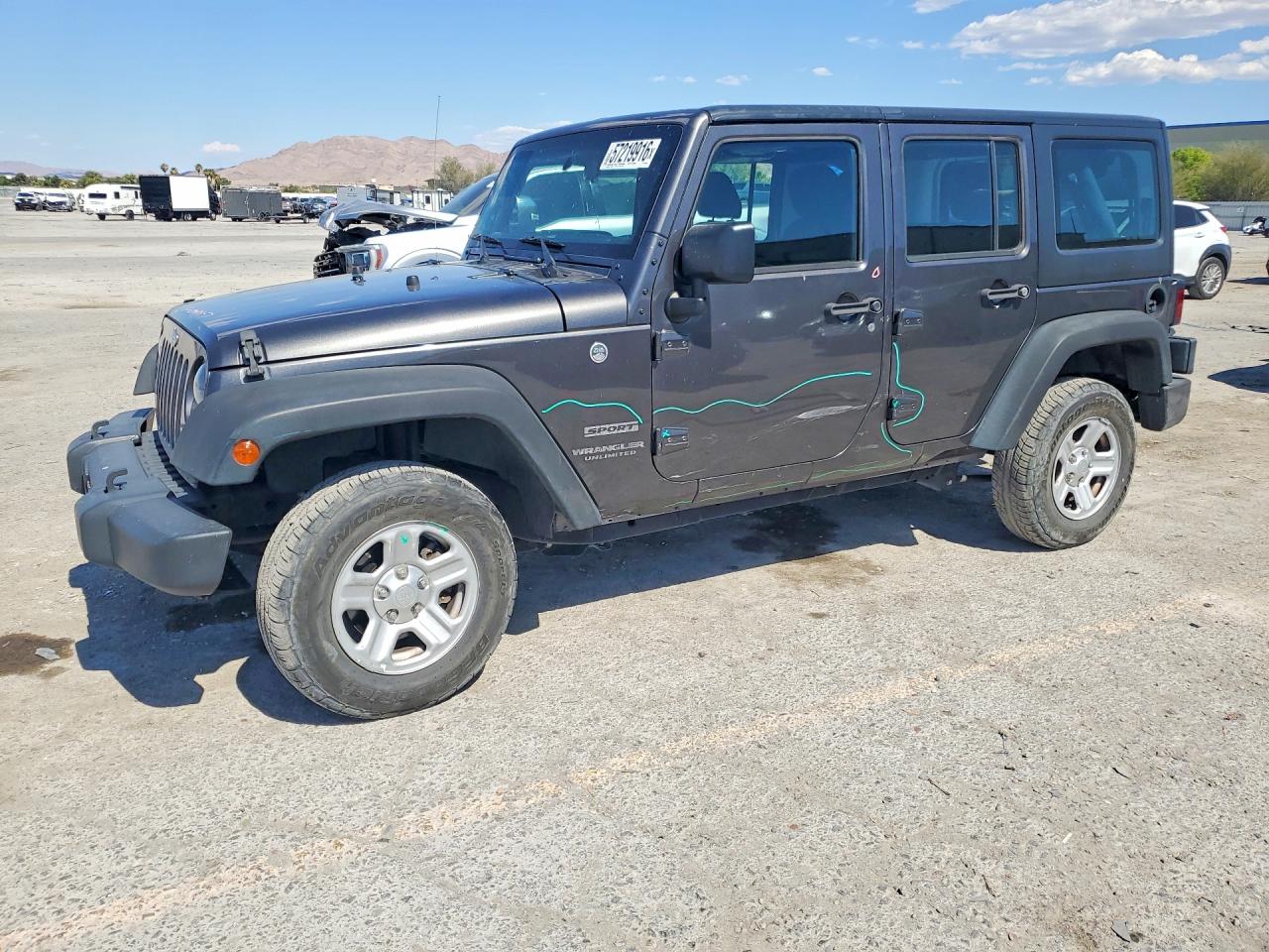 2016 JEEP WRANGLER UNLIMITED SPORT 4X4