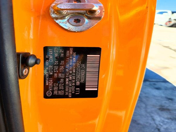 2012 HYUNDAI VELOSTER