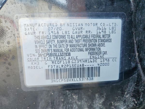 2020 NISSAN KICKS