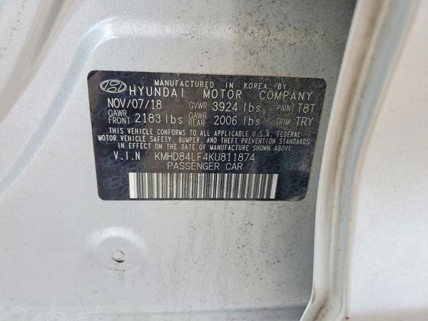 2019 HYUNDAI ELANTRA