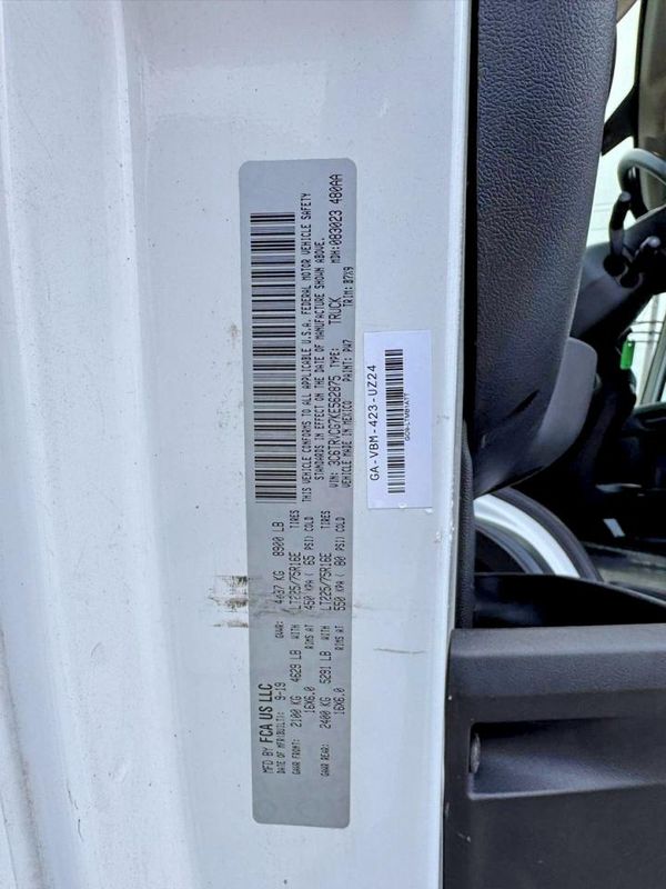 2019 RAM PROMASTER 3500