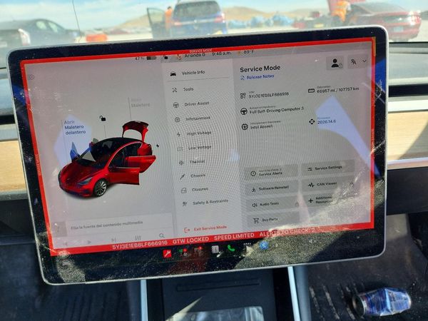 2020 TESLA MODEL 3