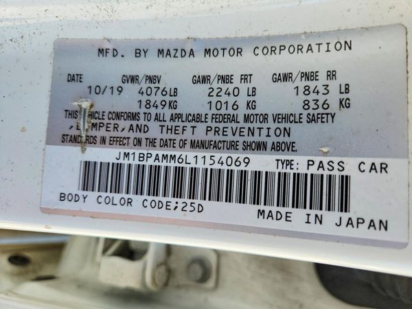 2020 MAZDA 3