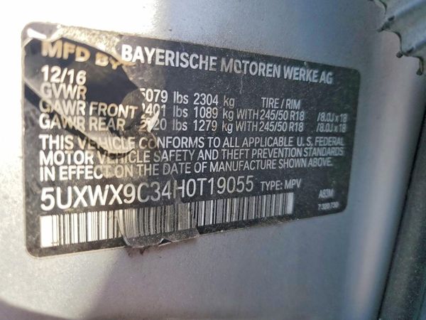 2017 BMW X3 xDrive28i