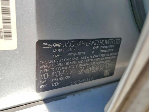 2018 JAGUAR XE