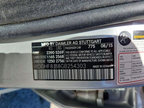 2016 MERCEDES-BENZ E E350-4M