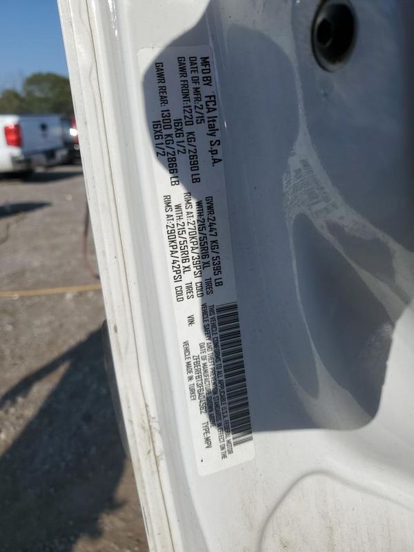 2015 RAM PROMASTER CITY SLT