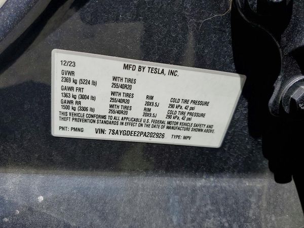 2023 TESLA MODEL Y