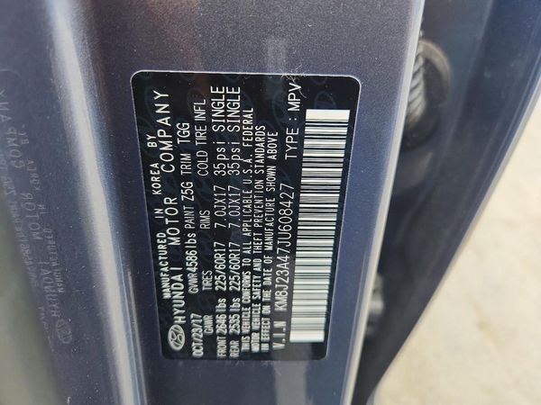 2018 HYUNDAI TUCSON SE Standard