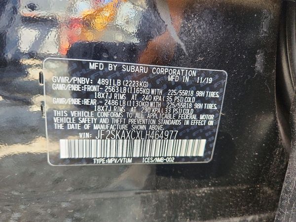 2020 SUBARU FORESTER Trg+ES+NAVI(HK)+KA
