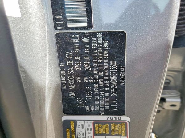 2024 KIA FORTE LX, LXS