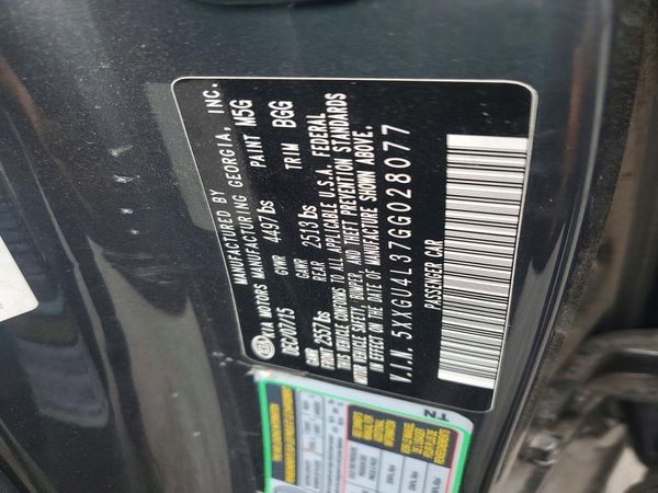 2016 KIA OPTIMA GLS, JSL
