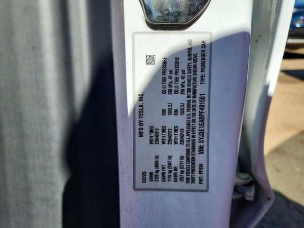 2023 TESLA MODEL 3