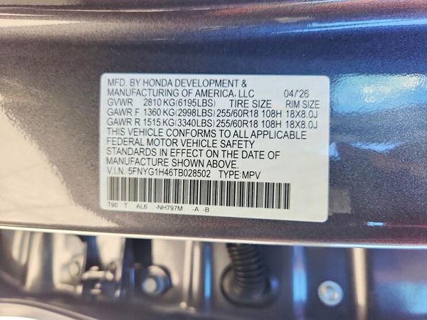 2026 HONDA PILOT