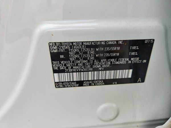 2015 TOYOTA RAV4