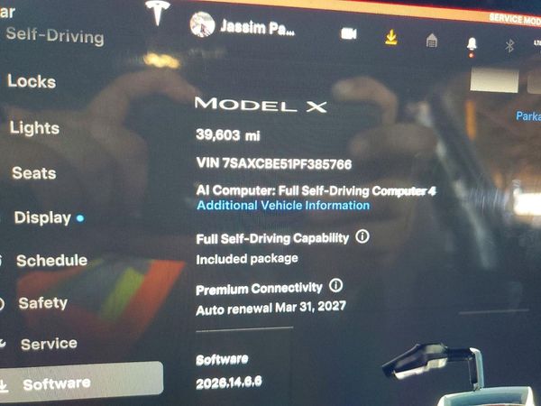 2023 TESLA MODEL X