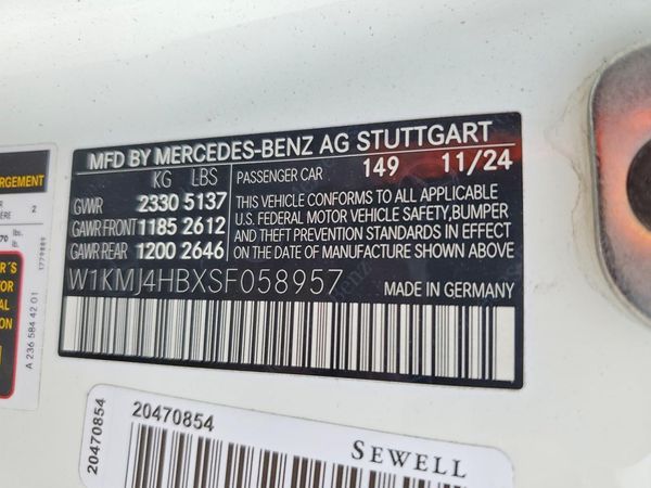 2025 MERCEDES-BENZ CLE CLE300 4MATIC
