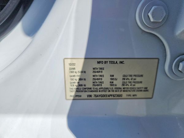 2023 TESLA MODEL Y