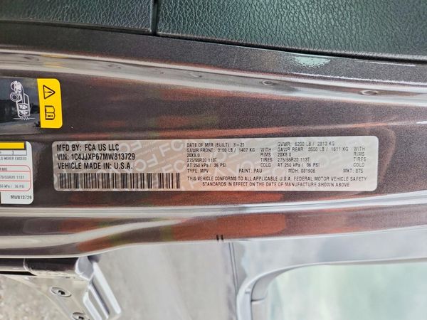 2021 JEEP WRANGLER UNLIMITED SAHARA 4XE