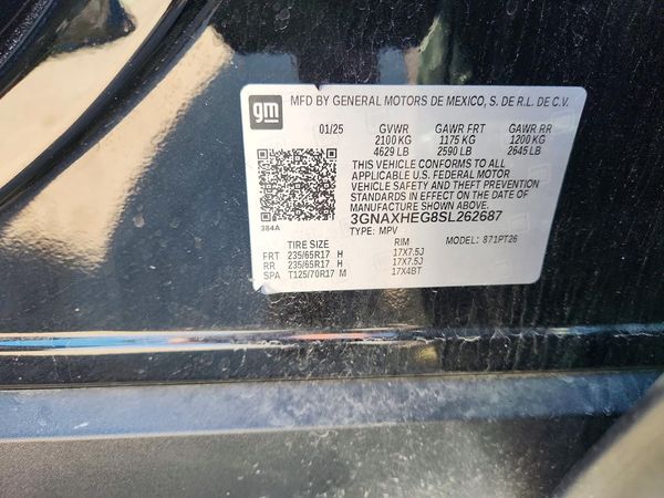 2025 CHEVROLET EQUINOX 1LT