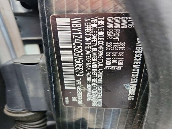 2016 BMW I3 Range Extender