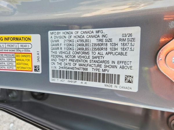 2026 HONDA CRV EX