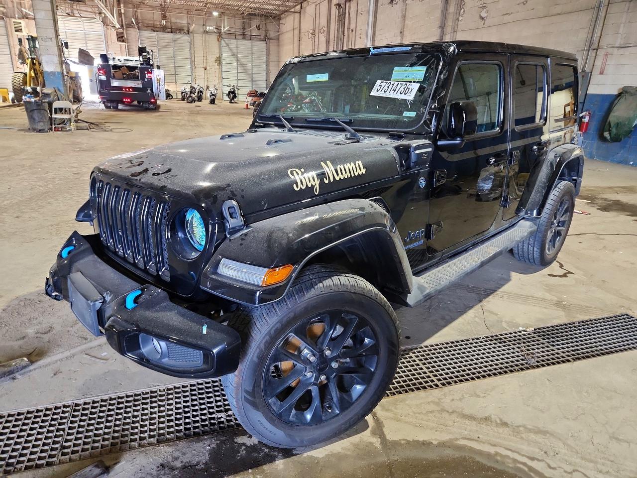 2021 JEEP WRANGLER UNLIMITED SAHARA 4XE