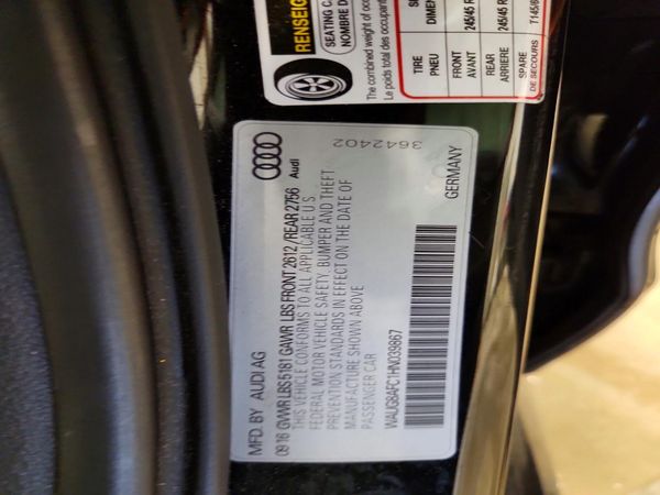 2017 AUDI A6