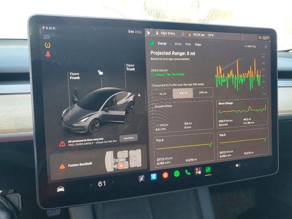 2023 TESLA MODEL 3 — ODOM
