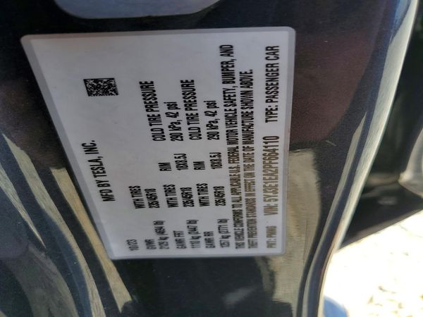 2023 TESLA MODEL 3 — VINS