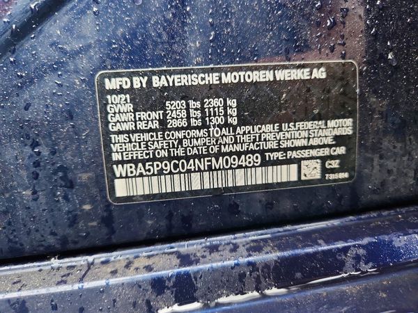 2022 BMW 330XE