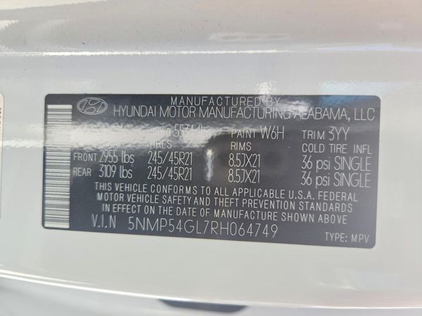 2024 HYUNDAI SANTA FE Calligraphy