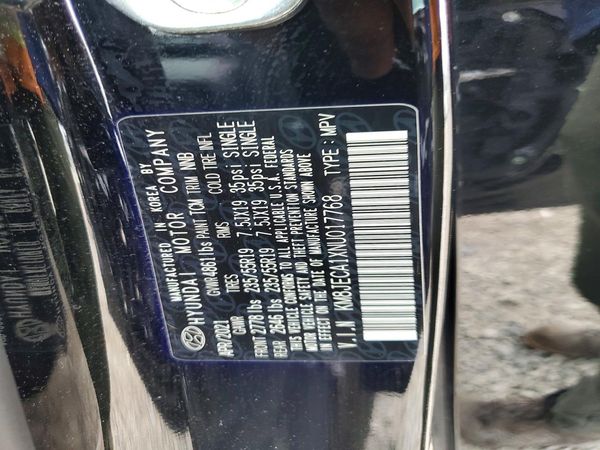 2022 HYUNDAI TUCSON Limited