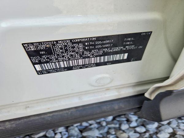 2014 TOYOTA RAV4 Standard
