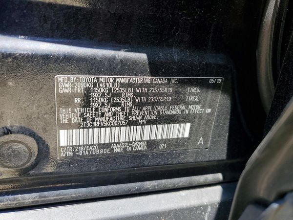 2019 TOYOTA RAV4 XLE Premium