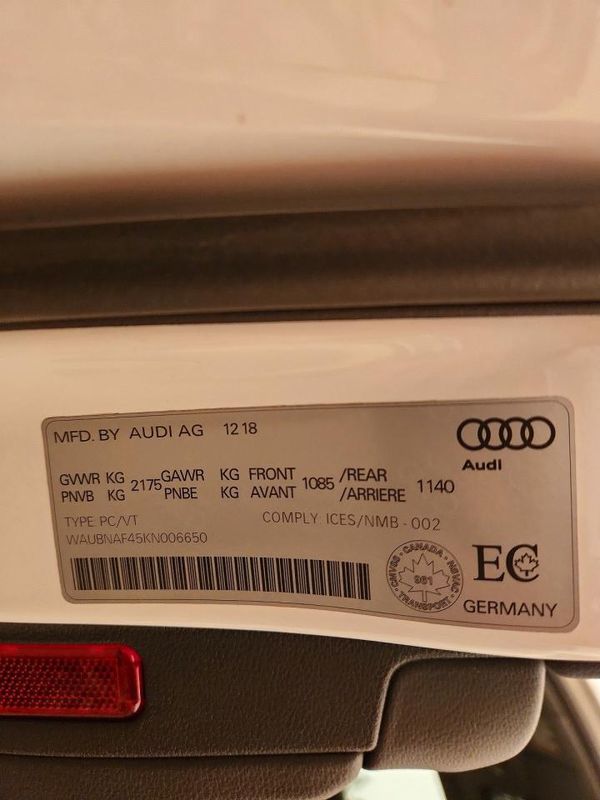 2019 AUDI A4