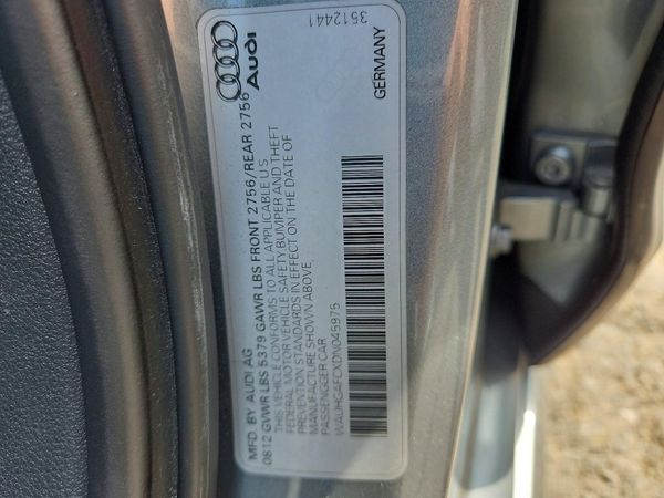 2013 AUDI A6 quattro Prestige