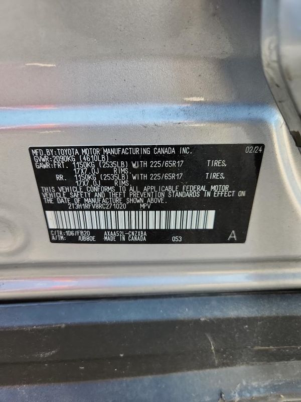 2024 TOYOTA RAV4 LE