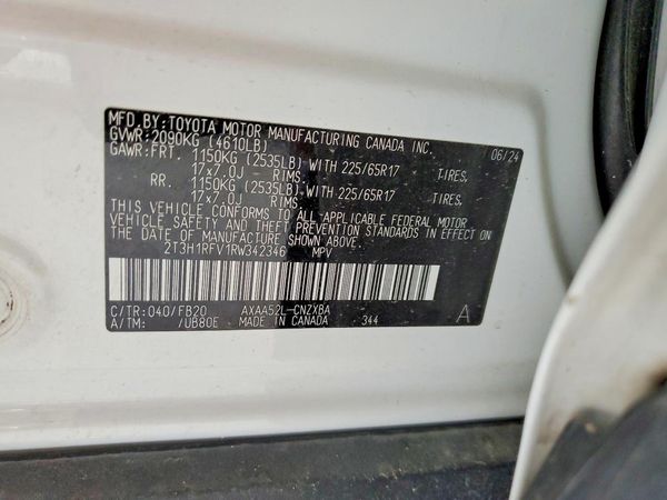 2024 TOYOTA RAV4 LE