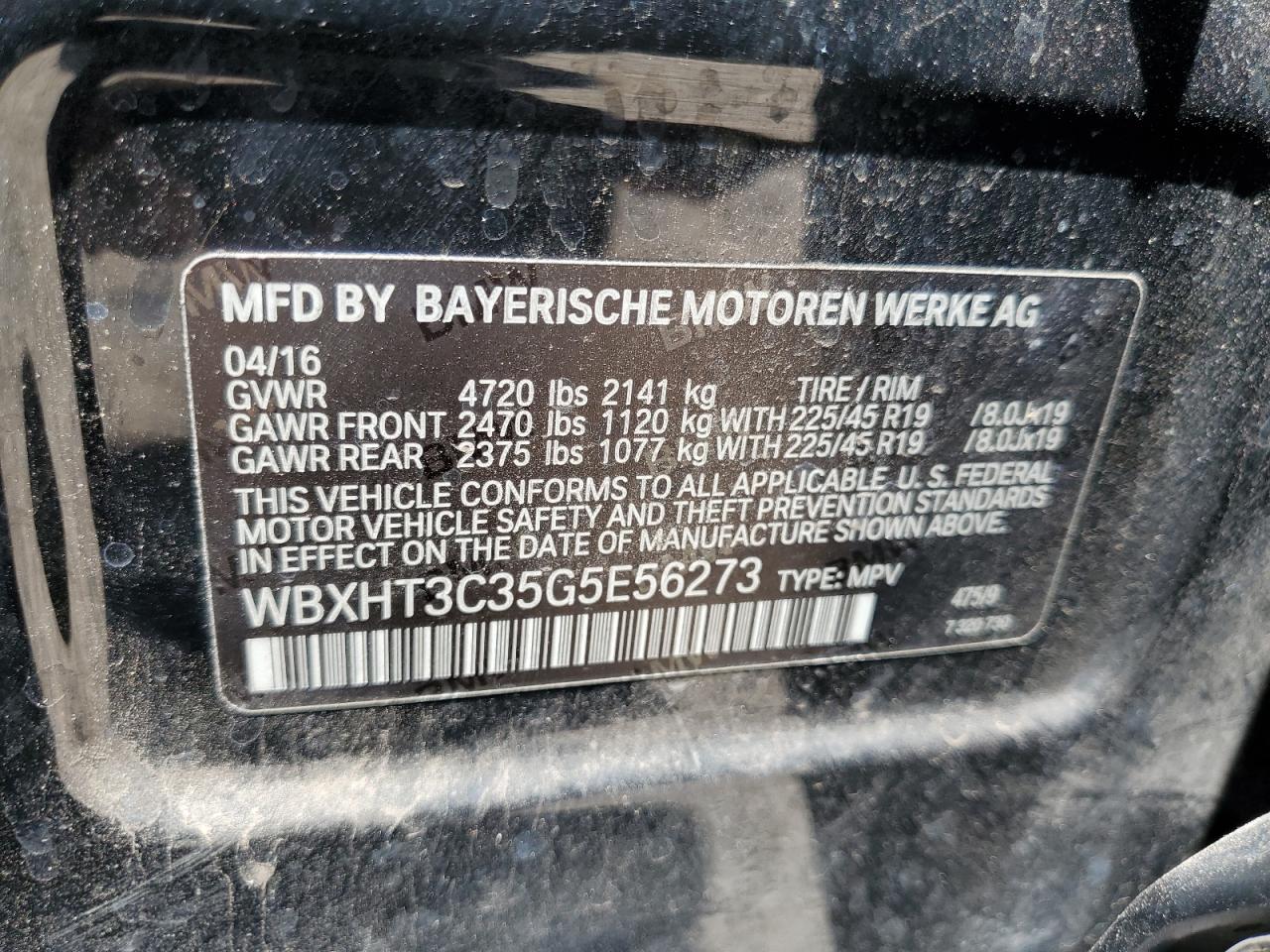 2016 BMW X1