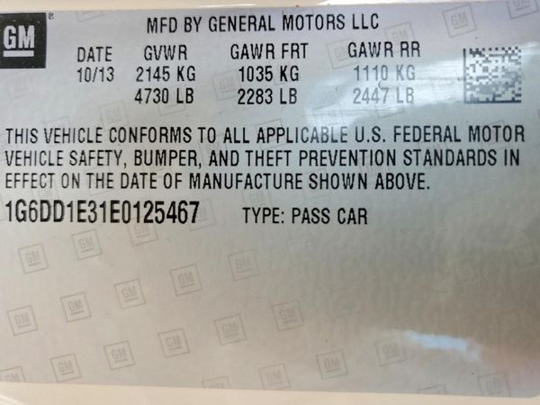 2014 CADILLAC CTS Premium