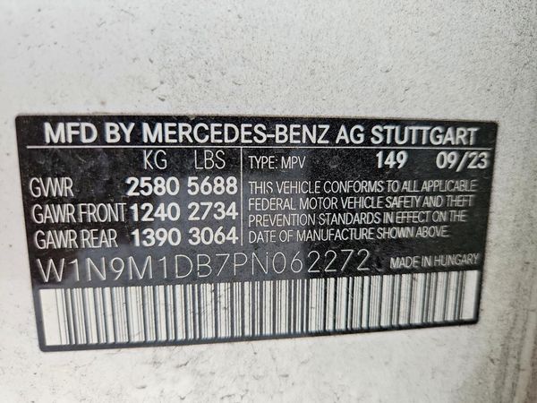 2023 MERCEDES-BENZ EQB EQB350 4MATIC