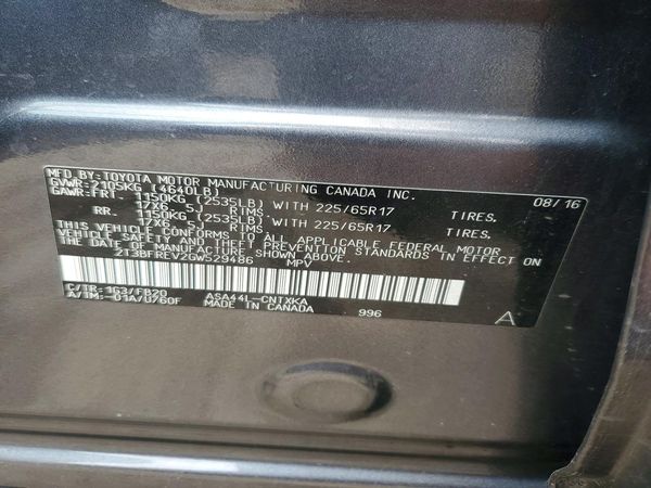 2016 TOYOTA RAV4 LE (X Grade)