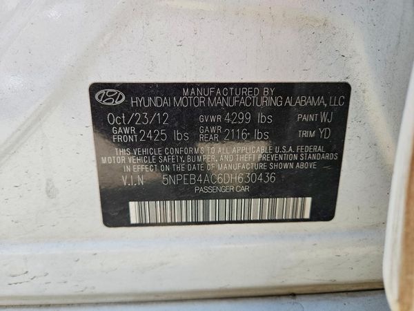 2013 HYUNDAI SONATA GLS/ GLS Popular