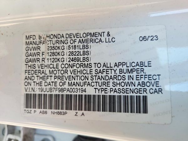 2023 ACURA TLX SH-AWD TYPE S