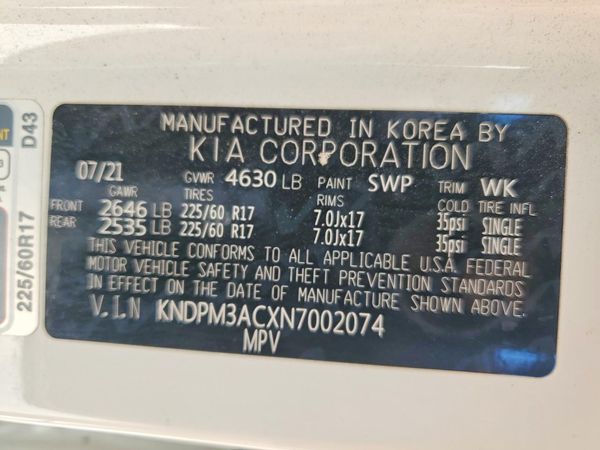 2022 KIA SPORTAGE