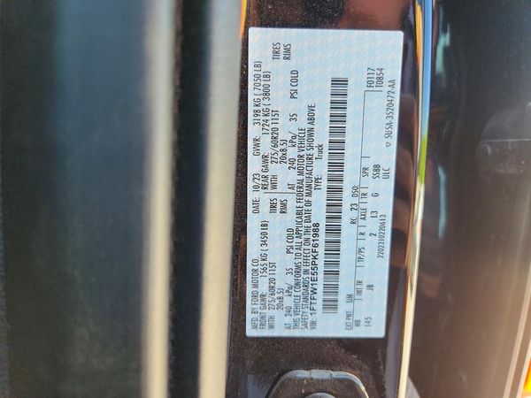 2023 FORD F150 SuperCrew