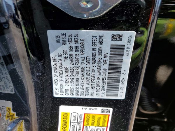 2025 HONDA CR-V EX-L